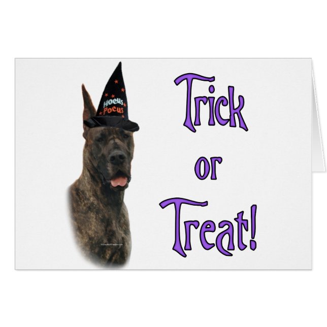 Great Dane (brindle) Trick (Front Horizontal)