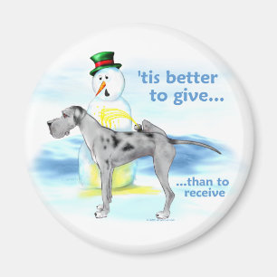 Great Dane BTG Merle UC Magnet