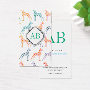 Great Dane Business Cards Colour variation 