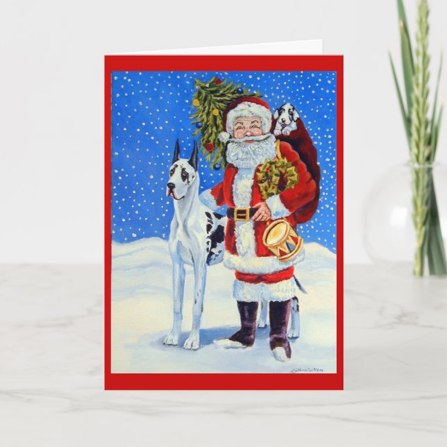 Great Dane Christmas Cards (Front)