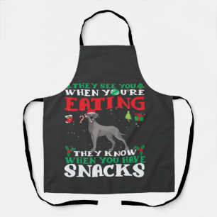 Great Dane Christmas fun Classic T-Shirt Apron