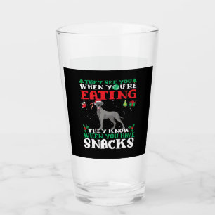 Great Dane Christmas fun Classic T-Shirt Glass