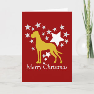 Great Dane Christmas Holiday Card
