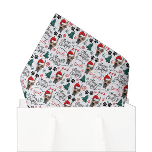 Great Dane Christmas Tissue Paper