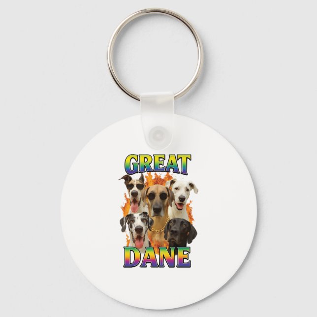 Great Dane Copy Keychain (Front)