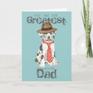 Great Dane Dad Card