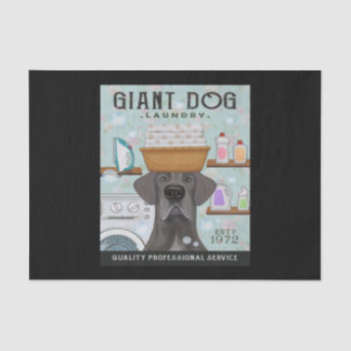 Great Dane Dog Laundry Company Tissue Paper