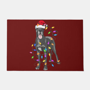 Great Dane Dog Light Decor Christmas Dog Lovers Doormat