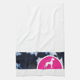Great Dane drawing Kitchen Towel