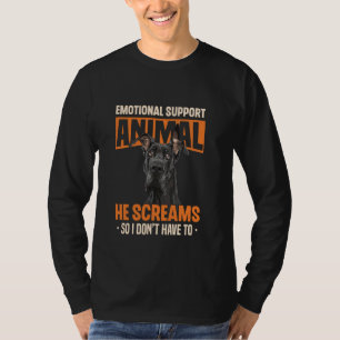 Great Dane Emotional Support Animal Gentle Dog Pet T-Shirt