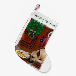 Great Dane (Fawn) Christmas Small Christmas Stocking