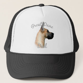 Great Dane (fawn) Dad 2 Trucker Hat