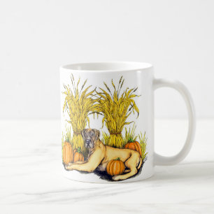 Great Dane Fawn Harvest UC Coffee Mug