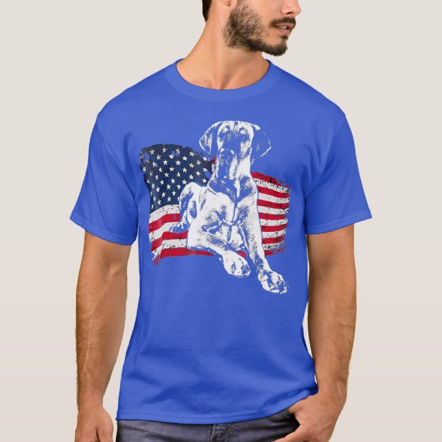 Great Dane  Fun Dog  for Women Men T-Shirt (Front)