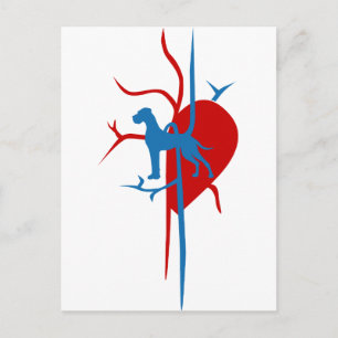 Great Dane Fun Gifts Postcard