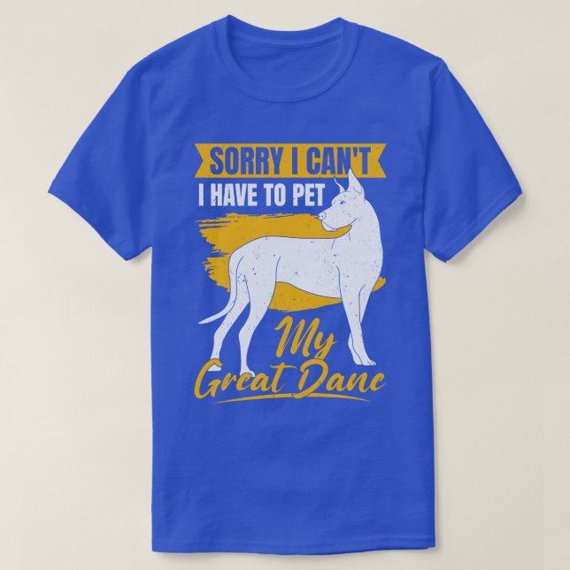 Great Dane German Mastiff Dog Lover Gift T-Shirt (Design Front)