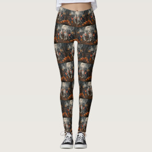Great Dane Halloween Spooky Leggings