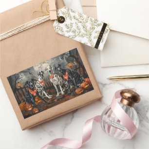 Great Dane Halloween Spooky Sticker