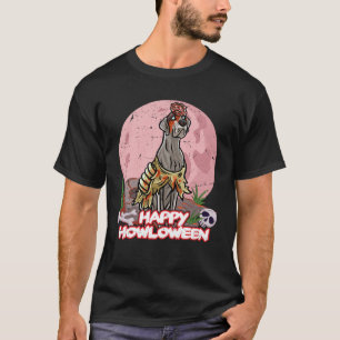 Great Dane Happy Halloween Costume Zombie Sweatshi T-Shirt