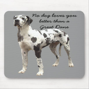 Great Dane Harlequin Mousepad