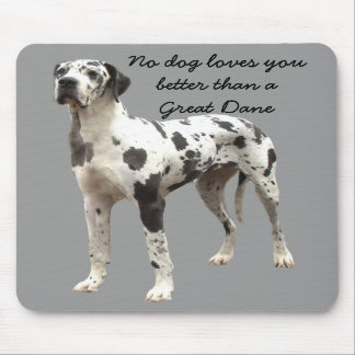 Great Dane Harlequin Mousepad