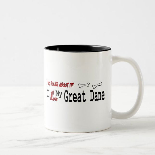 Great Dane (I Love) Mug (Right)