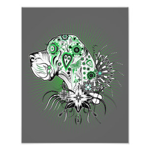 Great Dane illustration Photo Print