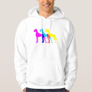Great Dane Illustrations Hoodie