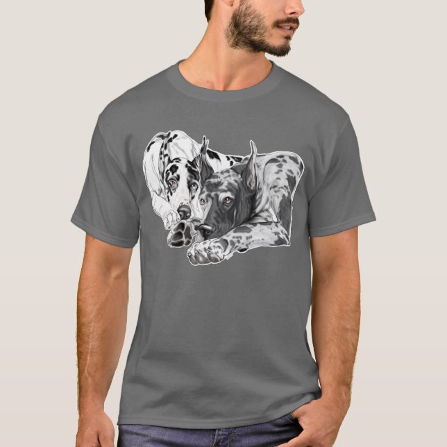 Great Dane Inseparable T-Shirt (Front)