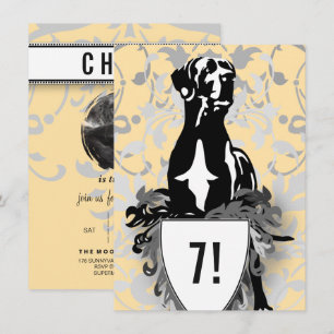 Great Dane Invitation