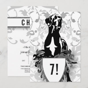 Great Dane Invitation