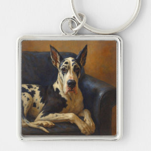 Great Dane Keychain