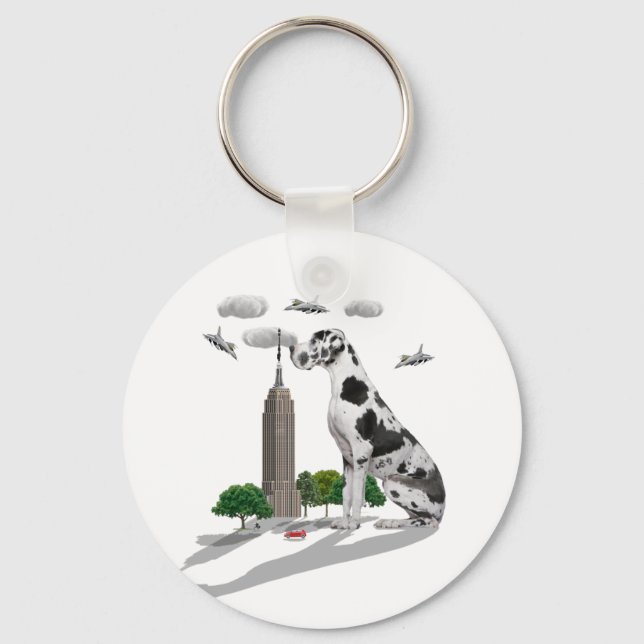 Great Dane Keychain (Front)