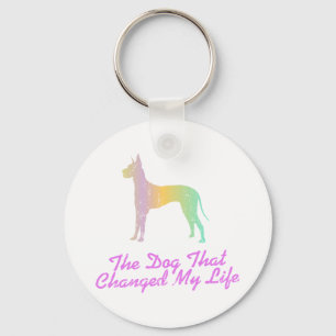 Great Dane Keychain
