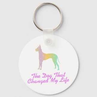 Great Dane Keychain