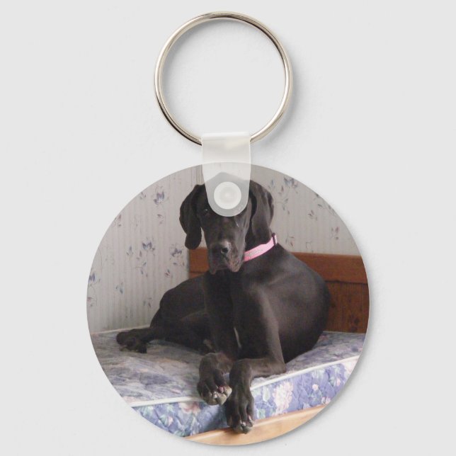 Great Dane Keychain (Front)