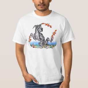 Great Dane Kinda Crabby Merle T-Shirt