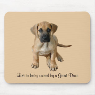 Great Dane King of Dogs Mousepad