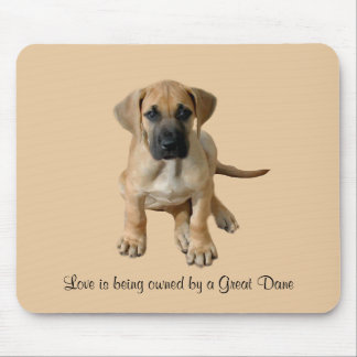 Great Dane King of Dogs Mousepad