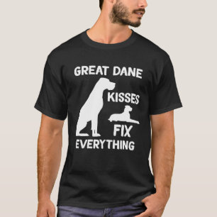 Great Dane kisses fix everything 1 T-Shirt