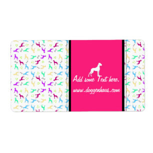 Great Dane label