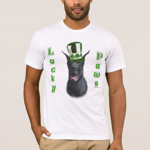 Great Dane Lucky Paws; St. Patty's Day Great Dane T-Shirt