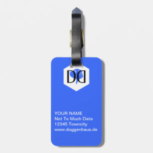 Great Dane Luggage Tag