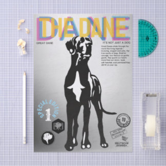 Great Dane Magazine Tissue Paper