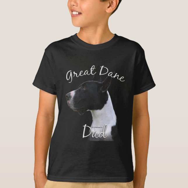 Great Dane (mantle) Dad 2 T-Shirt (Front)