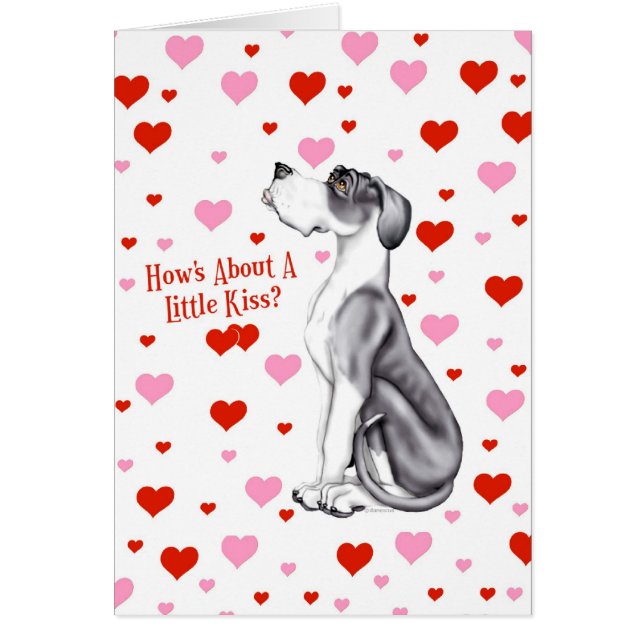 Great Dane Mantle UC Valentine's Day Kiss (Devant)