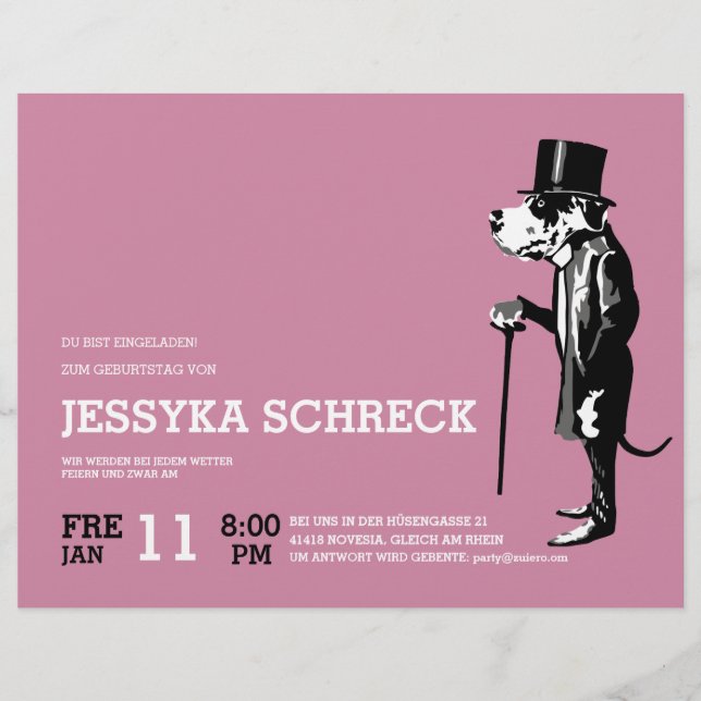 Great Dane Mister Alf Flyer (Front)