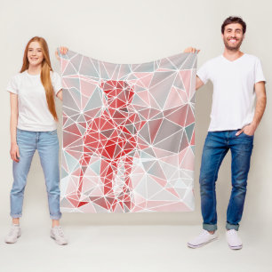 Great Dane Modern Fleece Blanket