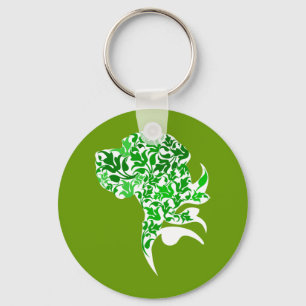 Great Dane Modern Keychain