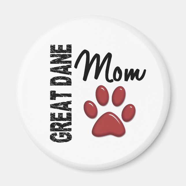 Great Dane Mom 2 Magnet (Front)